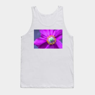 Close-up of a purple anemone Tank Top